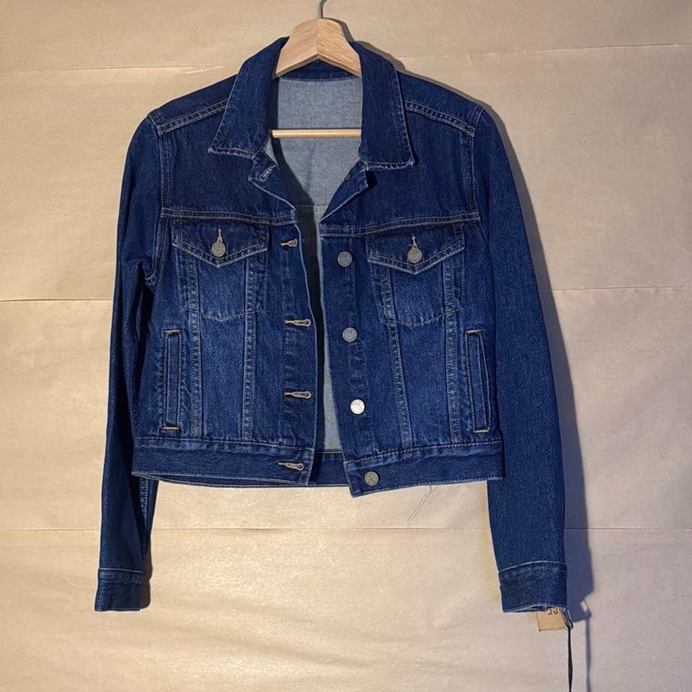 PAIGE Blue Jean Jacket Timeless Style